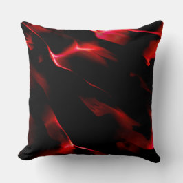 暗闇の中の赤い砂丘 クッション