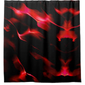 暗闇の中の赤い砂丘 シャワーカーテン (正面)