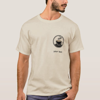 暗闇の中の黄金螺旋 - ミニマリスト デザイン Tシャツ