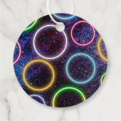 暗闇の中白熱［赤熱］光を放つでGlowを使って フェイバータグ (裏面)