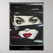 「暗闇の中絵を描」は ポスター (正面)