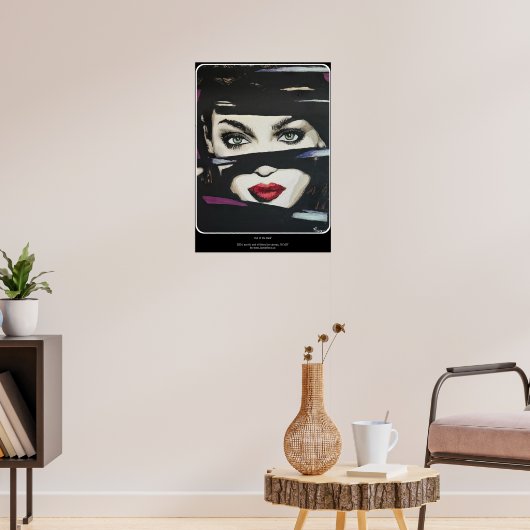 「暗闇の中絵を描」は ポスター (リビング3)