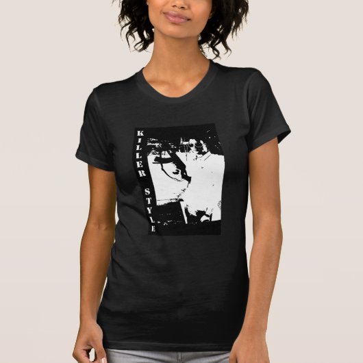 暗闇の女性のためのキラー… Tシャツ (正面)