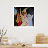 暗闇の戦い:アテナ、アポロ、ペルセフォン ポスター (キッチン)