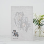 暗闇の文房具の妖精 便箋 (スタンド正面)