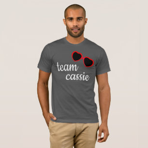 暗闇の歩行のチームキャシーの白からのAFSP Tシャツ