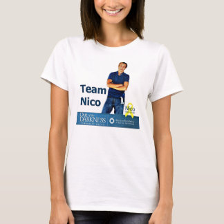 暗闇の歩行のチームワイシャツの例1から Tシャツ