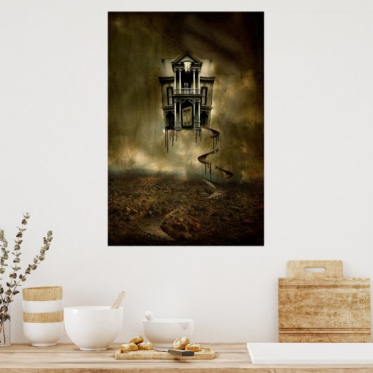 暗闇の滝 ポスター (キッチン)