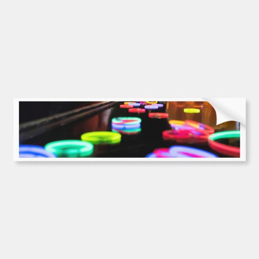 暗闇の白熱 バンパーステッカー (正面)