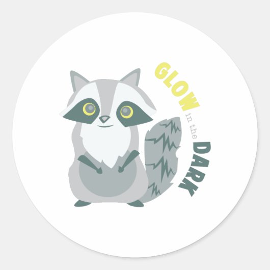 暗闇の白熱 ラウンドシール (正面)