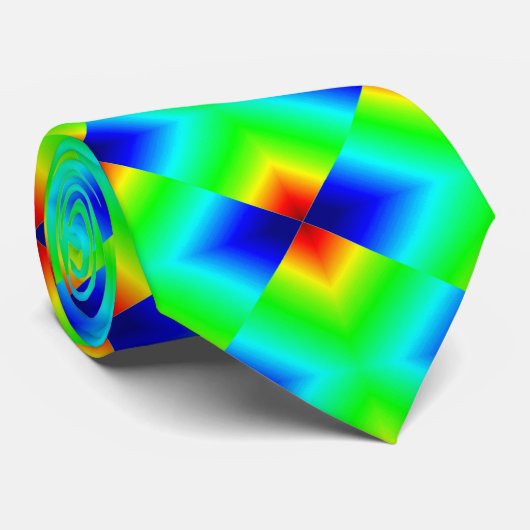 暗闇の着色されたブロックの白熱 ネクタイ (ロール)