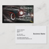 暗闇は名刺をスカラップで仕上げます 名刺 (正面/裏面)