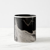 暗闇は夜になります ツートーンマグカップ (中央)