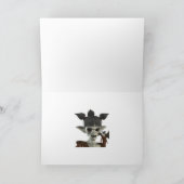 暗闇は美しい失敗の豚のようなバースデー・カードを来ます カード (内部)