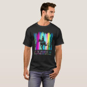 暗闇へ馬に乗って行く Tシャツ (正面フル)