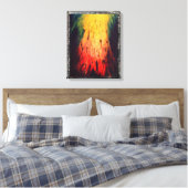 暗闇を残してライトを書き入れて下さい キャンバスプリント (インサイチュ (寝室))