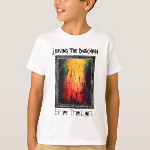 暗闇を残してライトを書き入れて下さい Tシャツ