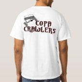 暗闇CCのチームワイシャツの Tシャツ (裏面)