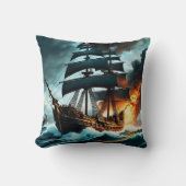暗雲の婚約した近くで戦闘に参加した海賊船 クッション (正面)