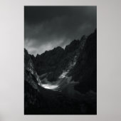 暗雲を抜ける太陽光 ポスター (正面)