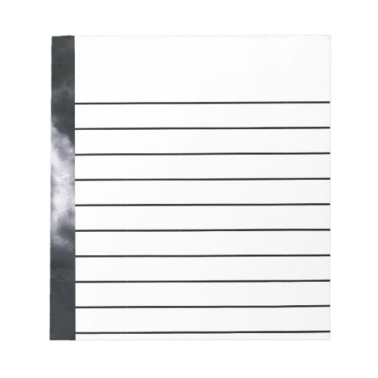 暗雲 ノートパッド (正面)