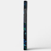 暗風変わりい背景と霞んだ輝きにモザイク Case-Mate iPhoneケース (裏面 / 左)