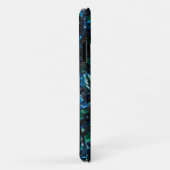 暗風変わりい背景と霞んだ輝きにモザイク Case-Mate iPhoneケース (裏面/右)