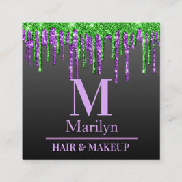 暗黒と不気味ハロウィン スクエア名刺