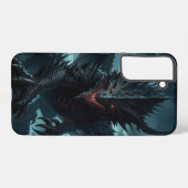 暗黒の中世のドラゴン SAMSUNG GALAXYケース (裏面横)