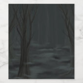 暗黒の森 ワインラベル (シングルラベル)