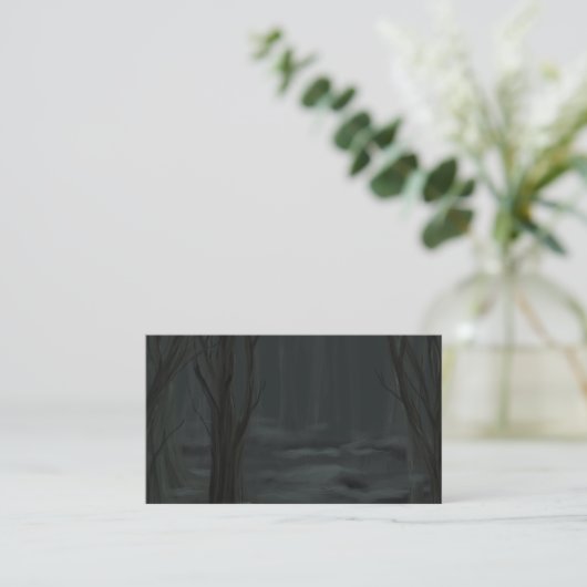 暗黒の森 名刺 (スタンド正面)