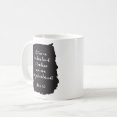 暗黒カトリックにおけるラテンのマスライト輝き コーヒーマグカップ (正面左)