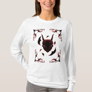 暗黒スカル Tシャツ