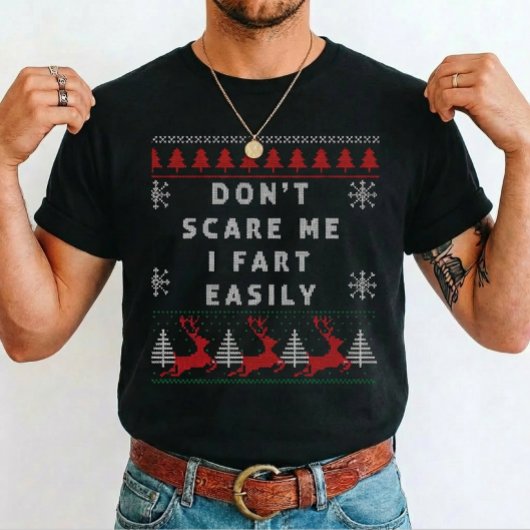 暗黒ユーモアファン必見!おとなのびびりすぎ注意Tシャツ Tシャツ