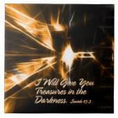 暗黒与え瓦に宝を納めよう タイル (正面)