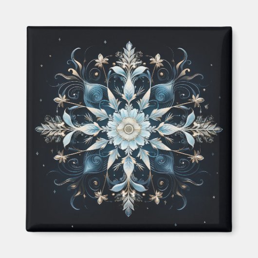 暗黒世界の降雪の謎 マグネット (正面)