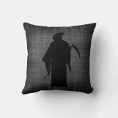 暗黒死神ゴシック枕 クッション (裏面)