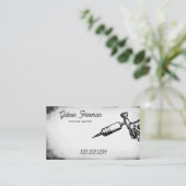 暗黒白タトゥーマシン 名刺 (スタンド正面)