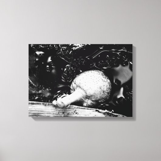 暗黒防具 キャンバスプリント (正面)