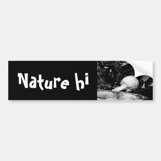 暗黒防具 バンパーステッカー (正面)