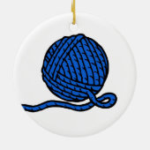 暗黒面に来られて、私達にヤーンがあります セラミックオーナメント (裏面)