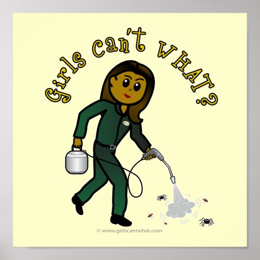 暗黒駆除剤の女の子 ポスター (正面)