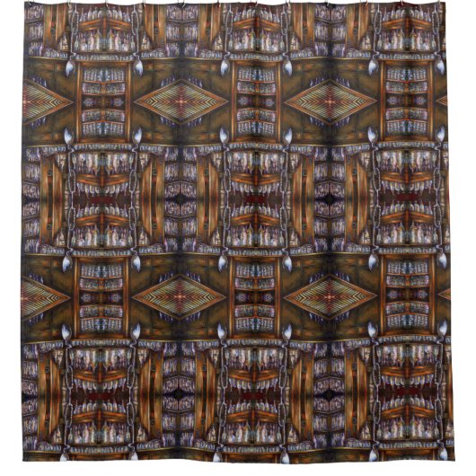 暗黙に理解される シャワーカーテン (正面)