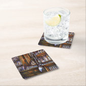 暗黙に理解される スクエアペーパーコースター (インサイチュ)