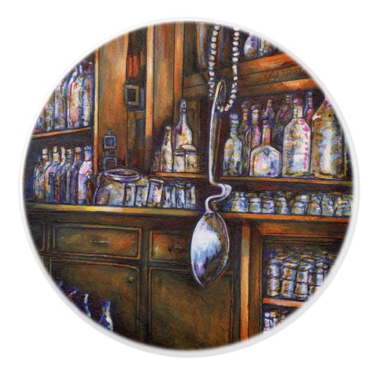 暗黙に理解される セラミックノブ (正面)