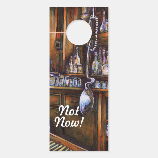 暗黙に理解される ドアノブサイン (正面)