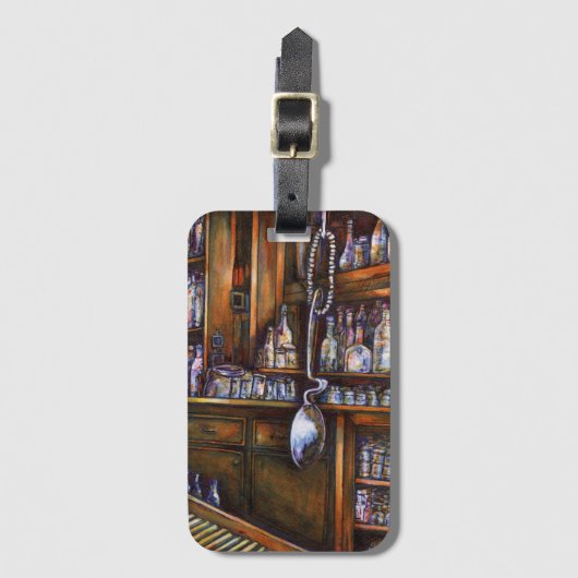 暗黙に理解される ラゲッジタグ (正面縦)