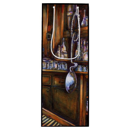 暗黙に理解される ワインギフトバッグ (正面)