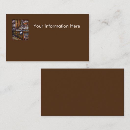 暗黙に理解される 名刺 (正面/裏面)