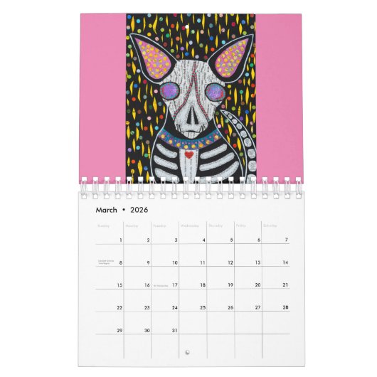 暦日 カレンダー (3月 2026)